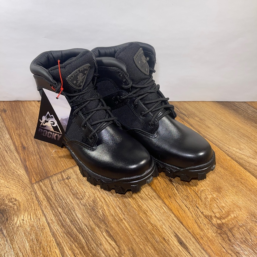 Rocky Black Combat & Moto Boots